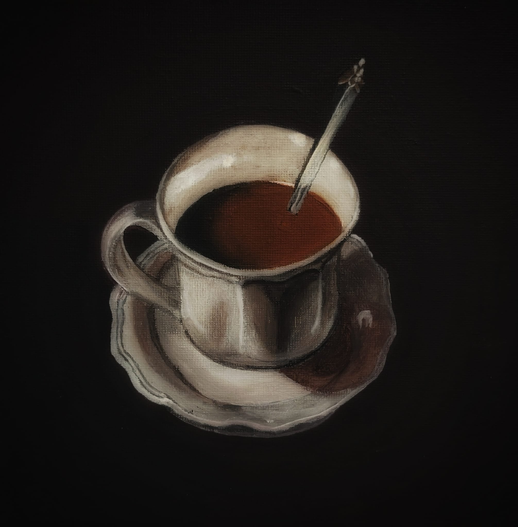 Qahwa — Original Digital Art Print